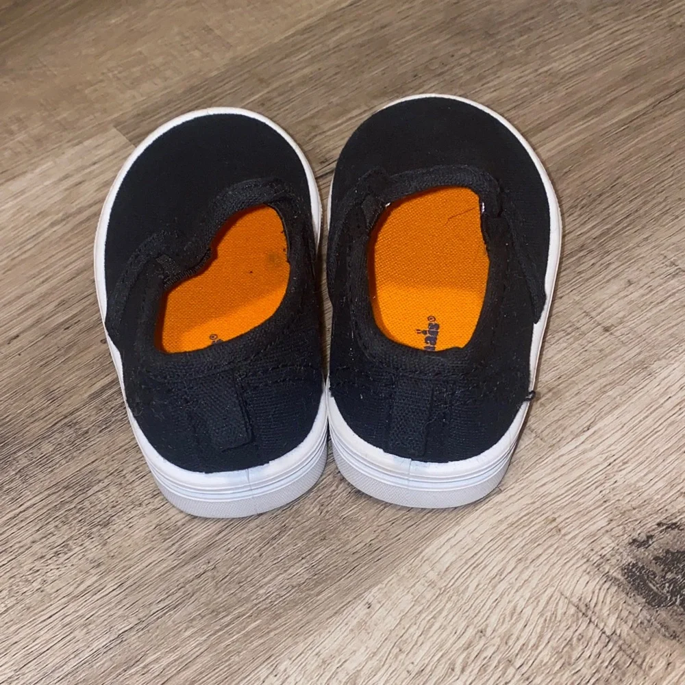Black Slip-On Sneakers